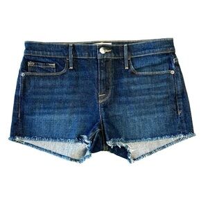 FRAME | Le Cutoff Denim Shorts